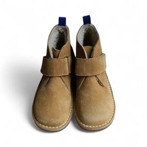 Mini Boden Toddler Boys Tan Suede Boots Sz 8.5